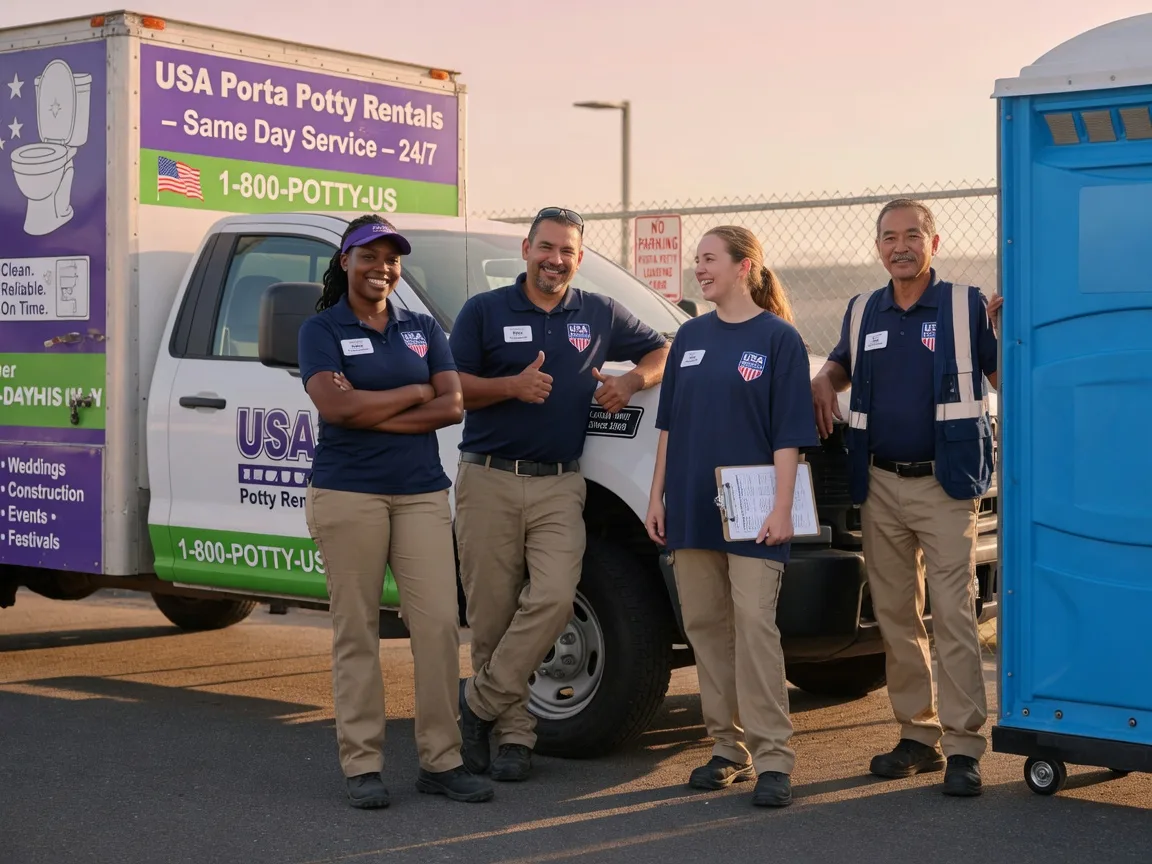 Porta Potty Rental company in Rising Sun, MD